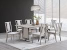 Marta Natural Finish 7PCs Dining Room Set