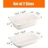 Collapsible Colander,Set of 2Pack Collapsible Strainer with handles For Kitchen, Space-saving, Small Big Size Use for Draining Pasta