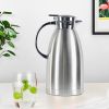 SOGA 2X 2.3L Stainless Steel Insulated Vacuum Flask Water Coffee Jug Thermal