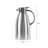 SOGA 2X 1.8L Stainless Steel Insulated Vacuum Flask Water Coffee Jug Thermal