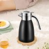 SOGA 2X 1.2L Stainless Steel Insulated Vacuum Flask Water Bottle Black