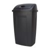 13 Gallon Trash Can, Plastic Swing Top Kitchen Trash Can